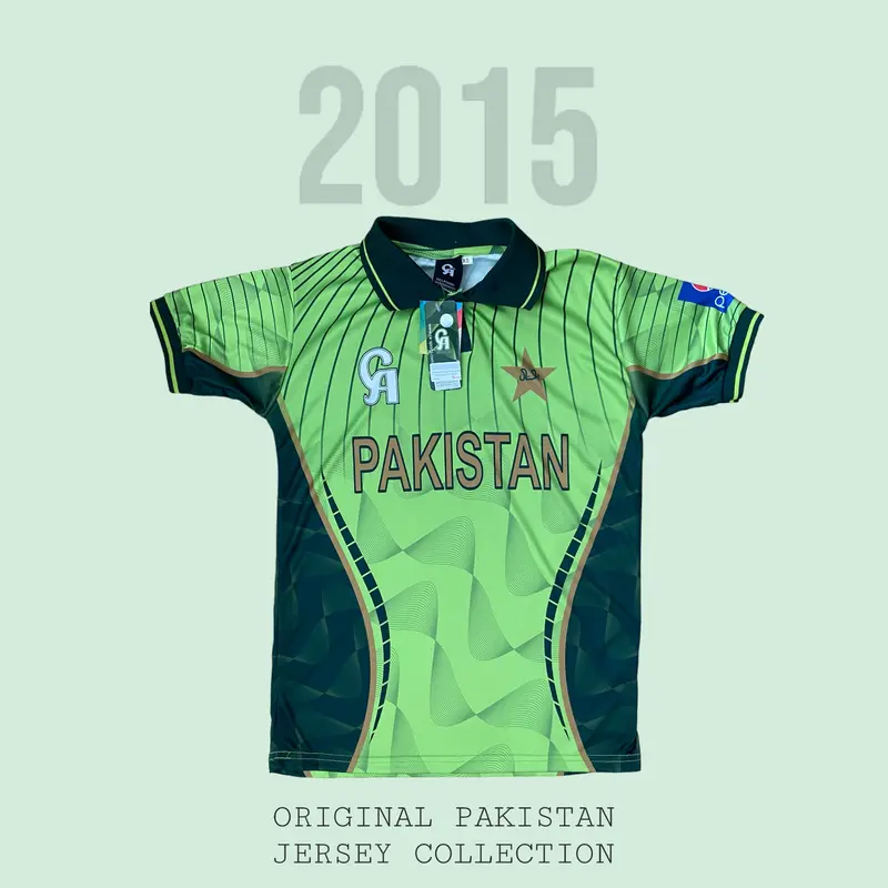 Pakistan 2015 Original World Cup Jersey *READ DESCRIPTION* 0
