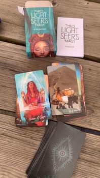 Product Review of 78pcs/set The Light Seer's Tarot, English Card Game With English Instructions, Fortune Telling Game for Beginners from J**n 0