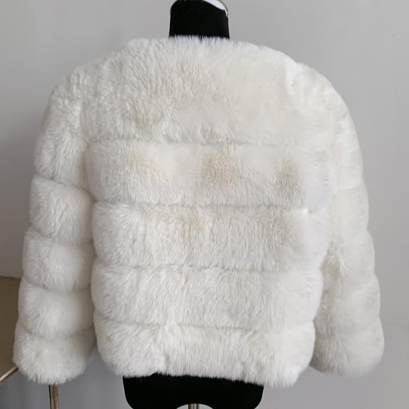 Product Introduction of [2024]Women faux Faux Fur Coat Autumn Winter High Quality Faux Fox Fur Coat fluffy coat fury elegant faux furr 7xl plus size women clothing1 18