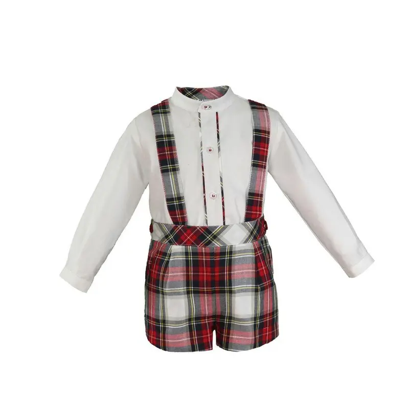 Miranda Boys Two Piece Tartan Outfit 0128 1