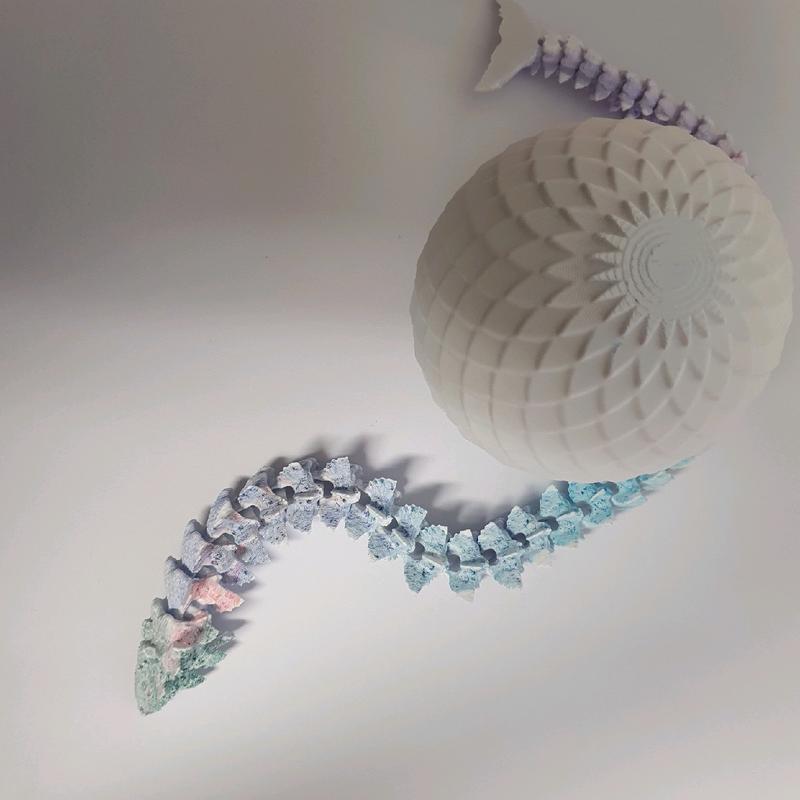 3d dragon and egg gift set for kids, DIY paint your own dragon 6