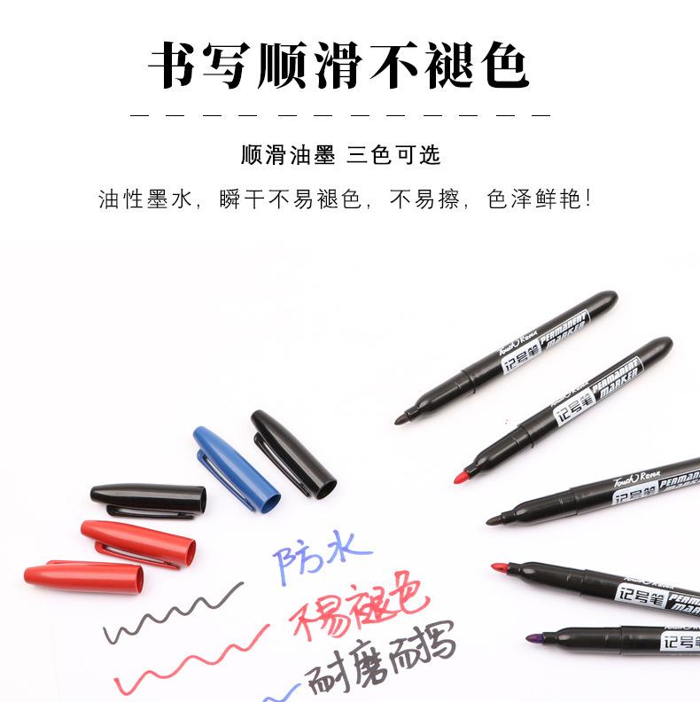 Product Introduction of 6 PCS Permanent Marker Pens – Waterproof Ink Sketch Markers for Manga & Art 🎨✏️ 6