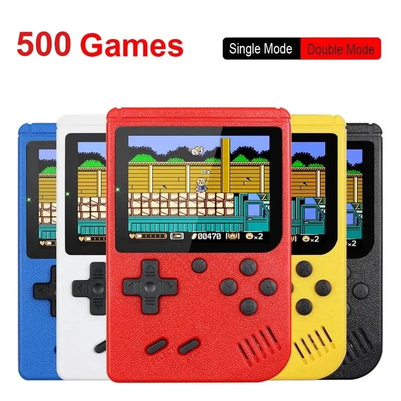 Handheld Game Console with 500 Classic Games