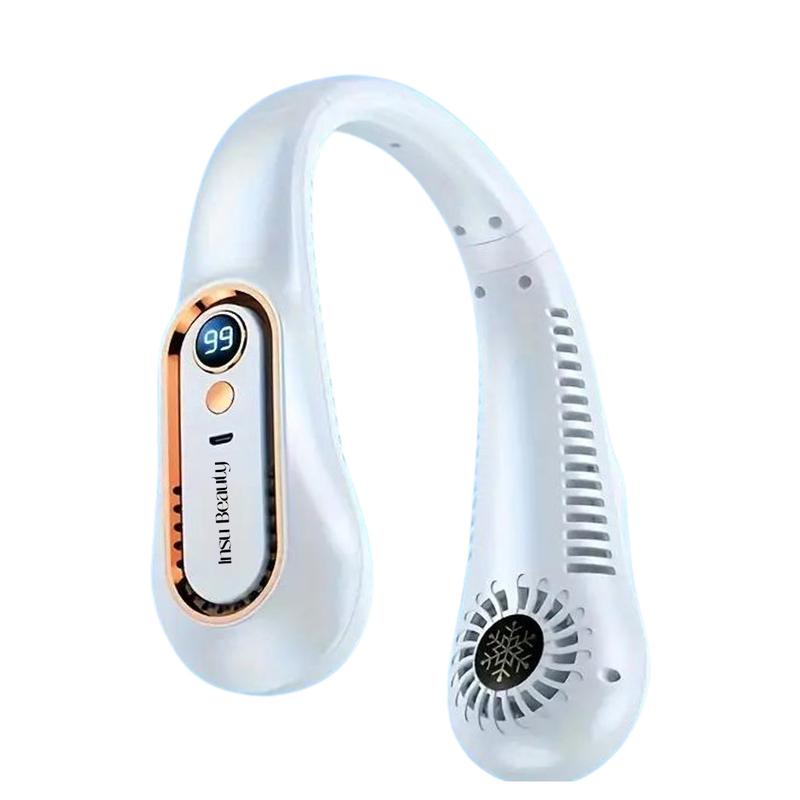 Insu Beauty No-More-Melting Wearable Neck Fan portable handheld handheldfan 0
