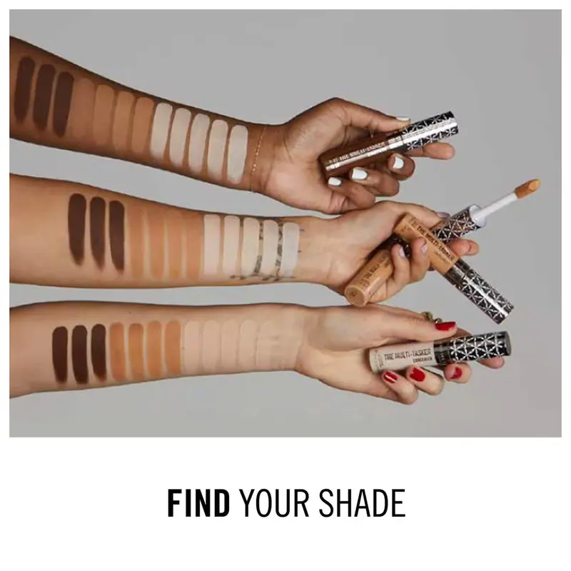 Rimmel London Multi Tasker Concealer 10ml - Choose Your Shade - Full Coverage Liquid Formula for Blemishes, Dark Circles, and Imperfections glowy base makeup products Foundation Cosmetic 1