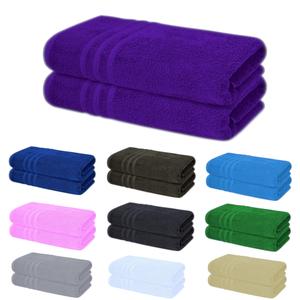 Pack of 2 Jumbo Bath Sheets - Soft Cotton Big Towels Absorbent Bathroom Towel Set - Quick Dry Light Weight Long Lasting Washable