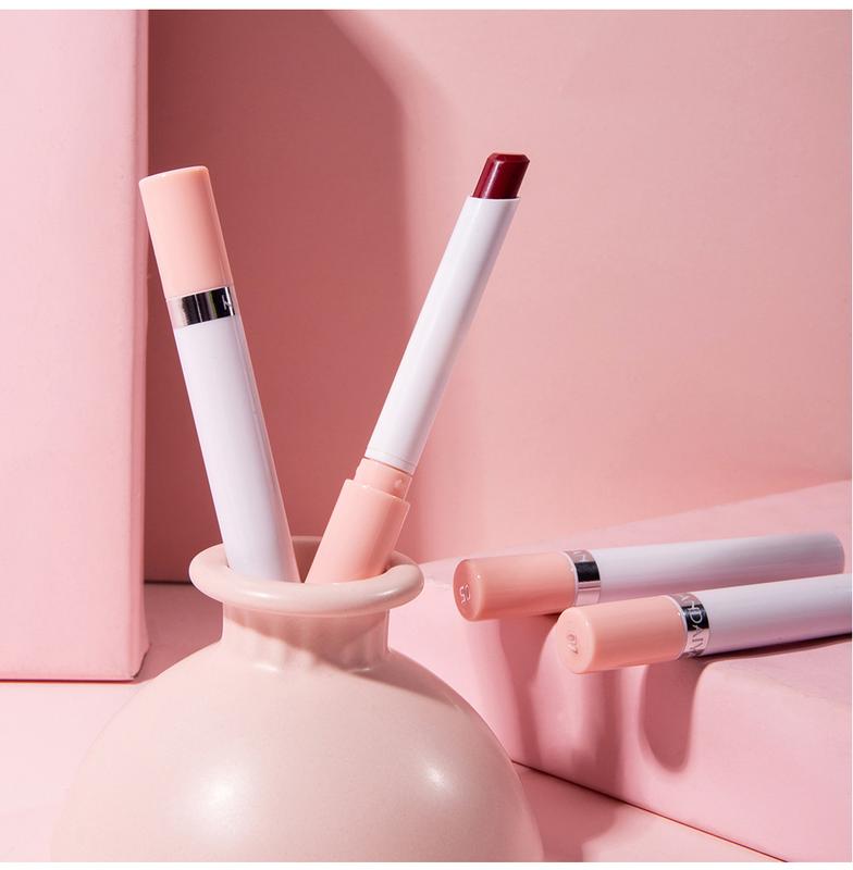 Lipstick Cigarette 4pcs HANDAIYAN Matte Velvet Long Lasting Waterproof Makeup Gift Gloss 6
