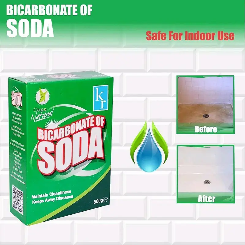 Clean & Natural Bicarbonate Of Soda 500g | Cleans & Freshens Around The Home 4