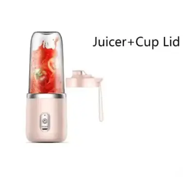 Portable Blender Bottle Electric 6 Blades Multifunction Juice Blender Fresh Juice Smoothie Blender Ice CrushCup Food Processor 5