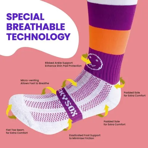 WackySox The Jester Knee Length Sports Socks 6