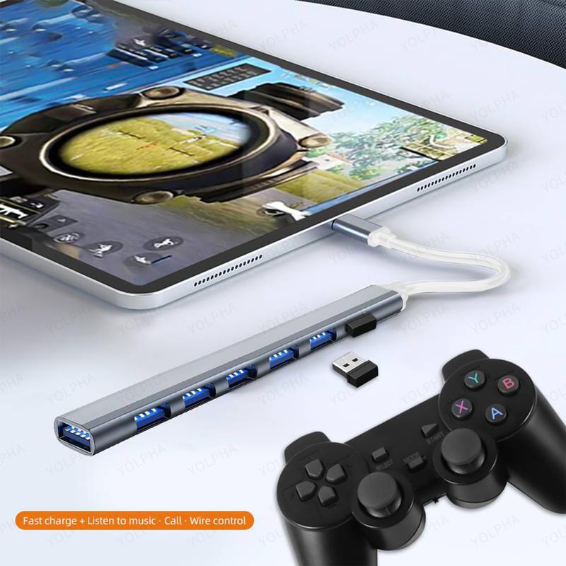 Product Introduction of USB 3.0 HUB USB 2.0 HUB USB C HUB Type C HUB Multi Splitter High Speed 5Gbps For PC Computer Multiport USB A HUB Port 7 Ports 15