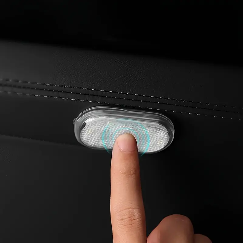 Rechargeable LED Car Touch Light - 3-Level Brightness, USB-C Charging, 360° Rotatable Magnetic Base for Cars/Trucks/Vans/Campers (Waterproof, Dimmable, Easy Stick-On Installation) 8
