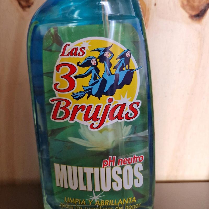 Las 3 Brujas, 3 Witches. Bathroom, Glass, Tile, Floor, Surface, Degreaser and Disinfectant Gift Household Cleaner Cleaning spanish Multicolor 5