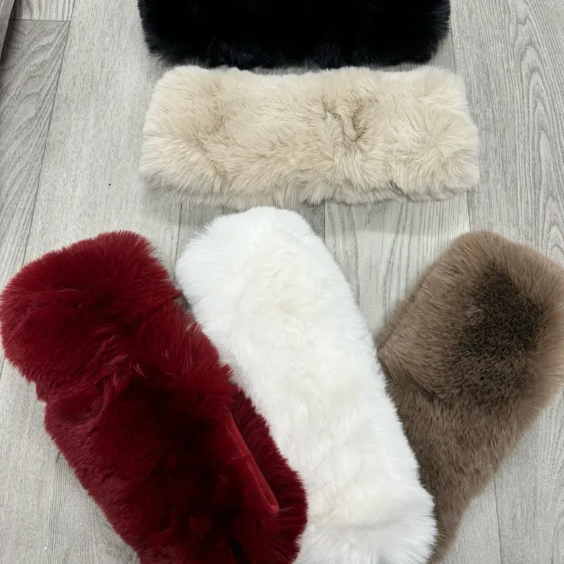 EyeCandy Faux Fur Headband Ear Warmer for Women - Winter Accessories 5