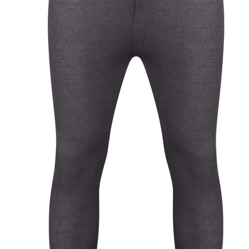Mens Winter Thermal Long John Underwear Warm Leggings Black White Grey Cotton Menswear Plain Outdoor Stretch Medium Beige 2