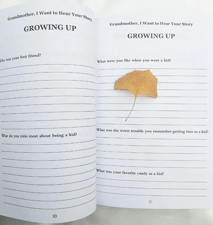 Grandmother, I Want to Hear Your Story - The Present Your Grandmother Will Love - Perfect Gift for Grandmothers 2