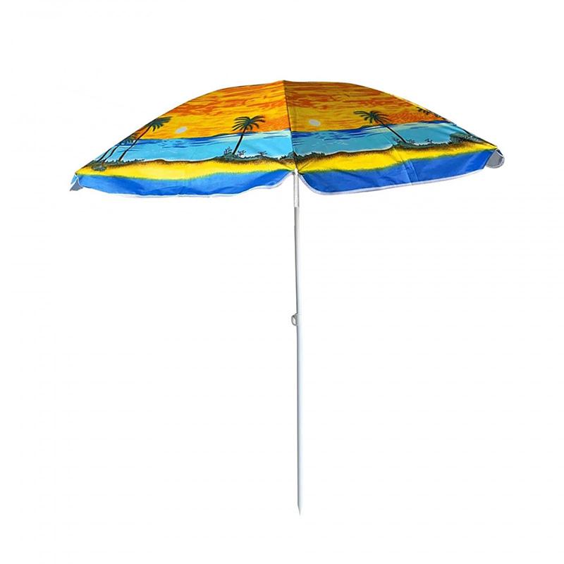 Product Introduction of 1.8m Beach Parasol Garden Parasol Sunshade for Outdoor Terrace 2