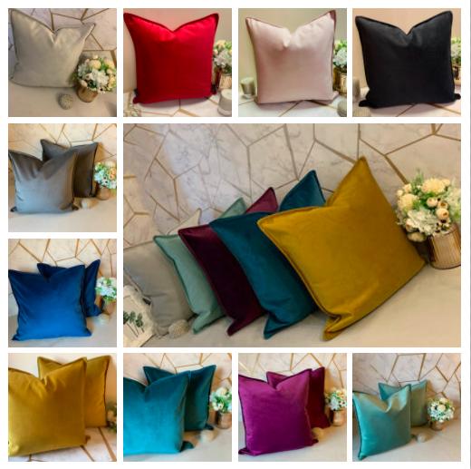 Plush Velvet Cushion covers pillow case for your Sofa  Bedroom,Home and Hotel. Velvet Cushions, Handmade cushions,Pillow case 1
