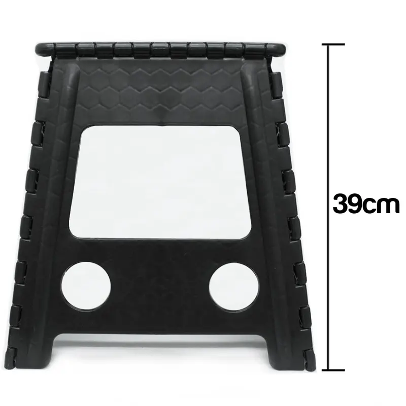Large Folding Step Stool - Anti-Slip Surface, Carrying Handle, 100KG Weight Capacity - Ideal for Home, Garden or Painting 4