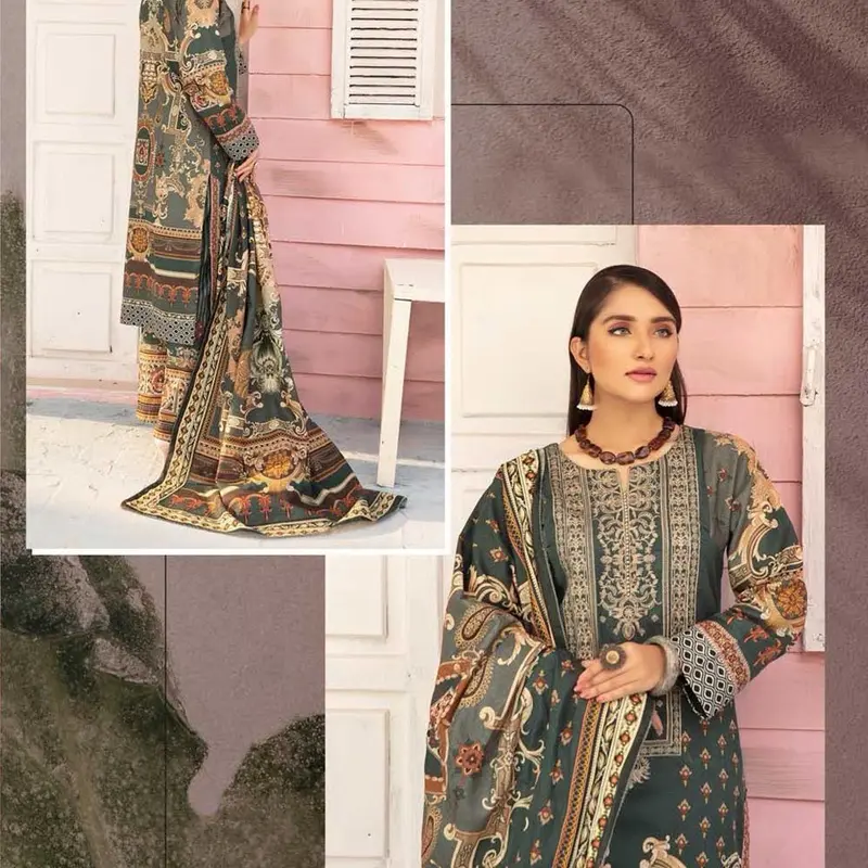 Johra Nayab Emb D/Khaddar JR#926 3