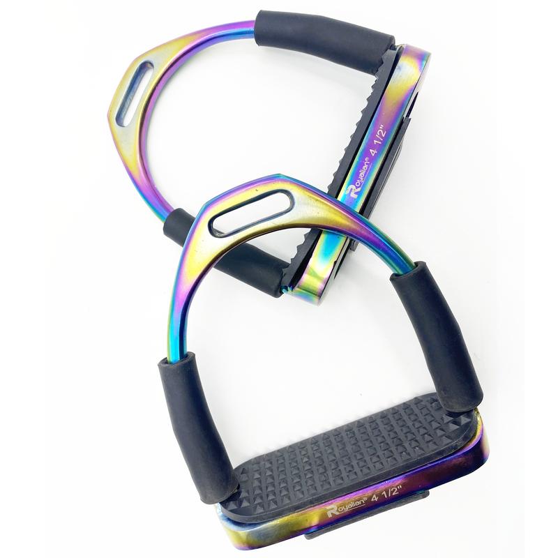 Royalian Horse Riding Aluminium Flexible Stirrups 7