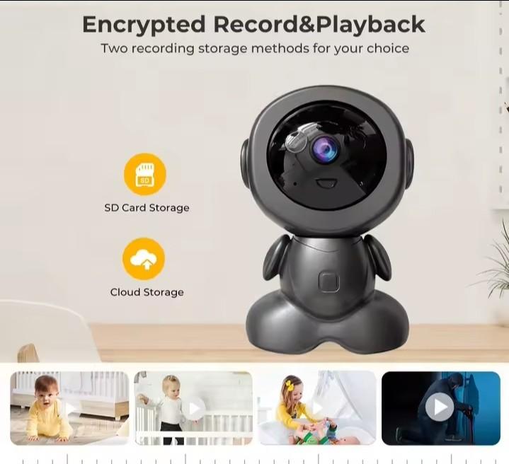 Product Introduction of WiFi IP Camera Wireless Indoor Robot with Two-Way Audio and Motion Detection for Baby Monitor and Robot Monitoring Security 15