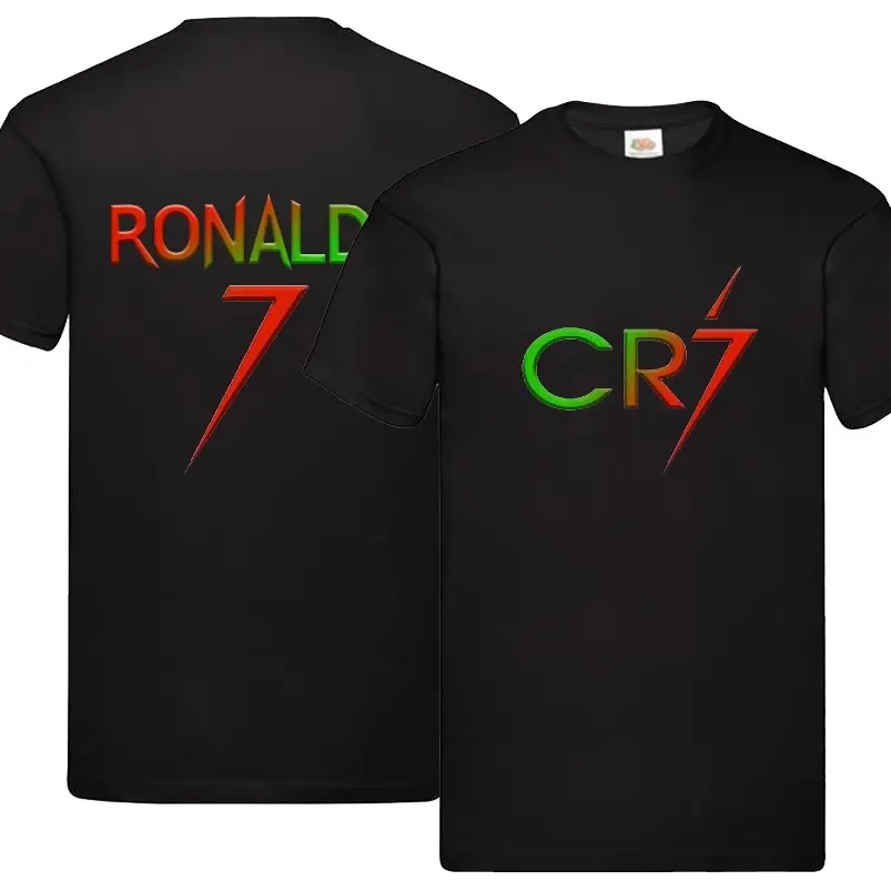 New 3D CR7 Ronaldo 7 T-Shirt Kids Unisex Gift