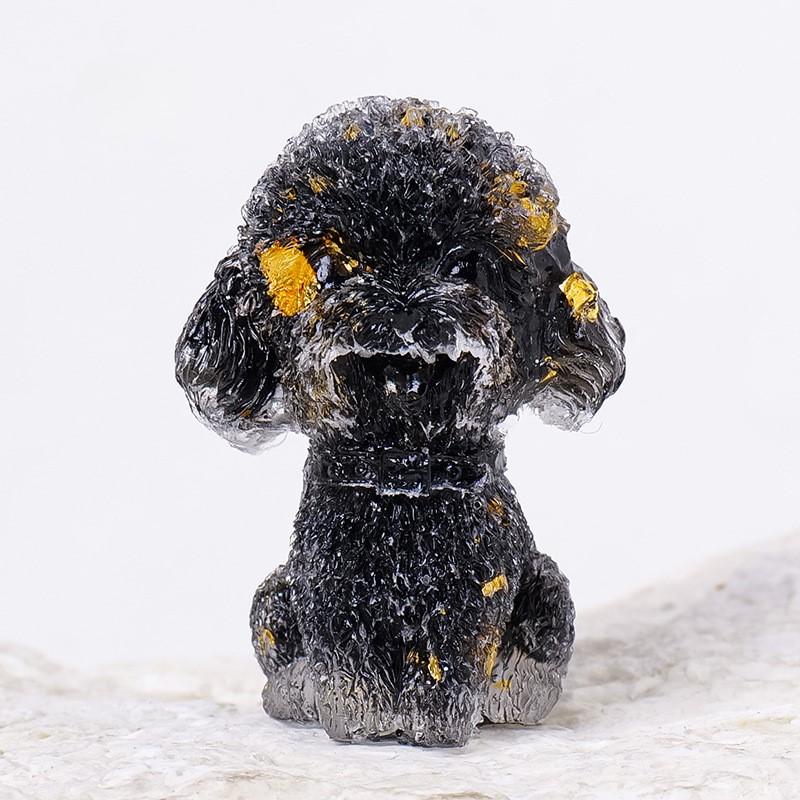 Crystal Dog, Crystal Puppy Christmas Decoration, Crystal Resin Crystal Dog, Halloween Gift, Reiki And Chakra Crystals, Christmas Gift, Crystal Gift, Home Decor,  Best Gift Ideas, Natural Crystal Collection, Crystal Decor, Crystal Seller UK, Crystal Shop 5