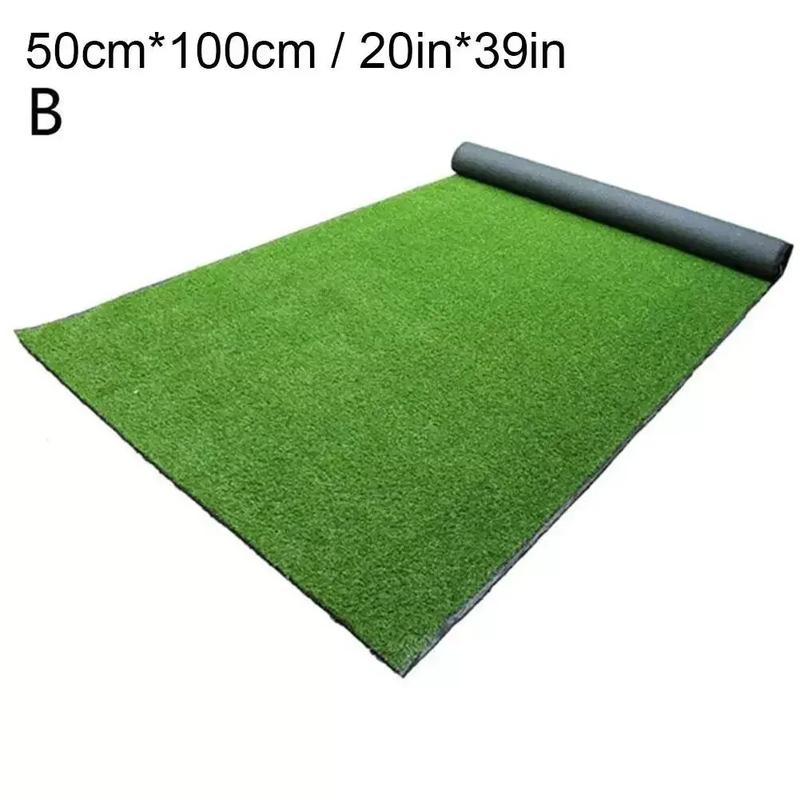 Artificial Grass Garden Mat Fake Green Turf 4