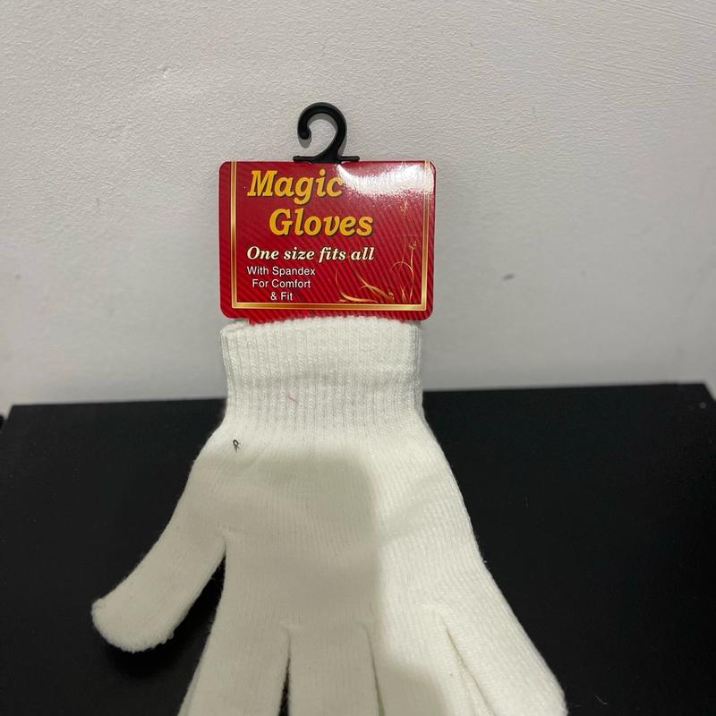 Xmas Styled Gloves Winter Black Mittens 3