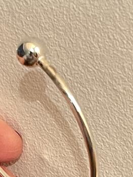 Product Review of S925 Sterling Silver Simple Plain Double Ball Decorated Bracelet, Fashionable Jewelry Accessories for Women & Men, Elegant All-match Fashion Accessories for Daily Wear, Gifts for Her from s**5 2