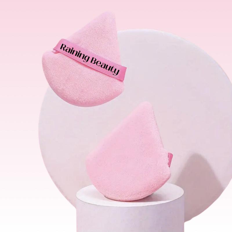 CBSHARIUNIQUE - Black Triangle Powder Puff Set (2pc) 3
