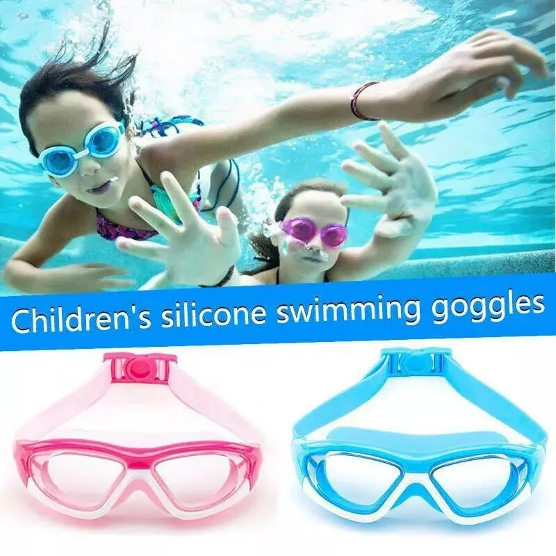 Kids Anti-Fog Swimming Goggles Pool Swim Glasses For Children Boys Girls Swim 4