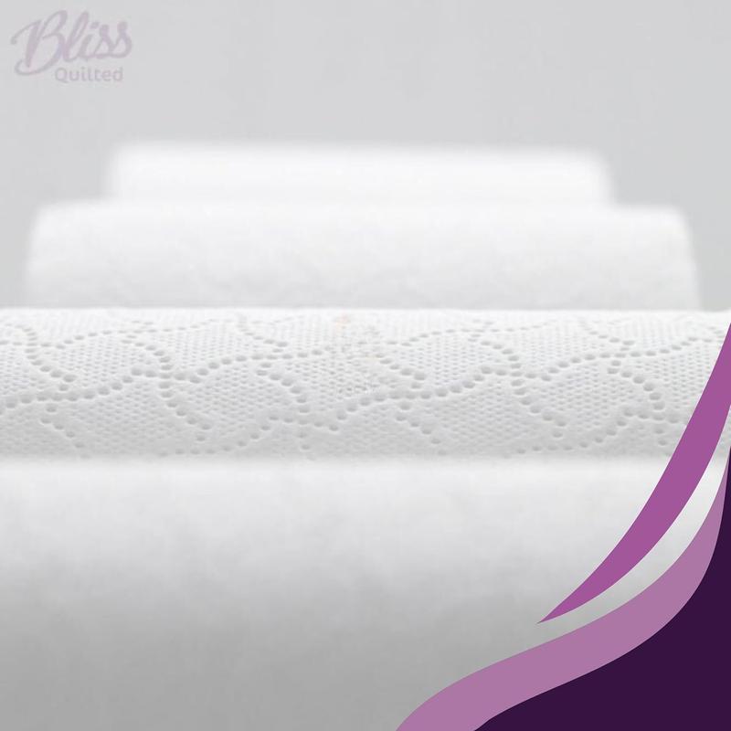 90 Bliss Cuddle 3-ply Toilet Roll - (90Pack) Soft, Quilted Bulk Toilet Rolls, Toilet Tissue and Loo Rolls – Eco-Friendly Toilet Paper Sustainably Crafted in The UK Lightweight Towel Sheets Wall Wipes Napkin toilet paper & wipes recyclable balcony 8