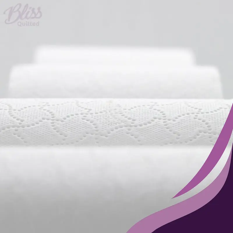90 Bliss Cuddle 3-ply Toilet Roll - (90Pack) Soft, Quilted Bulk Toilet Rolls, Toilet Tissue and Loo Rolls – Eco-Friendly Toilet Paper Sustainably Crafted in The UK Lightweight Towel Sheets Wall Wipes Napkin toilet paper & wipes recyclable balcony 8