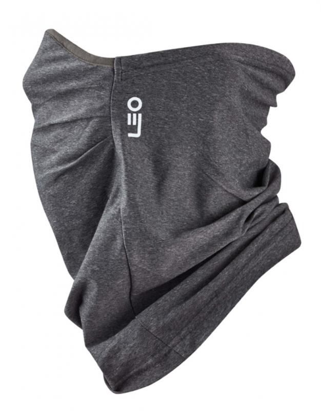 Leo Viroblock® Recycled 3-Layer Grey Snood 0