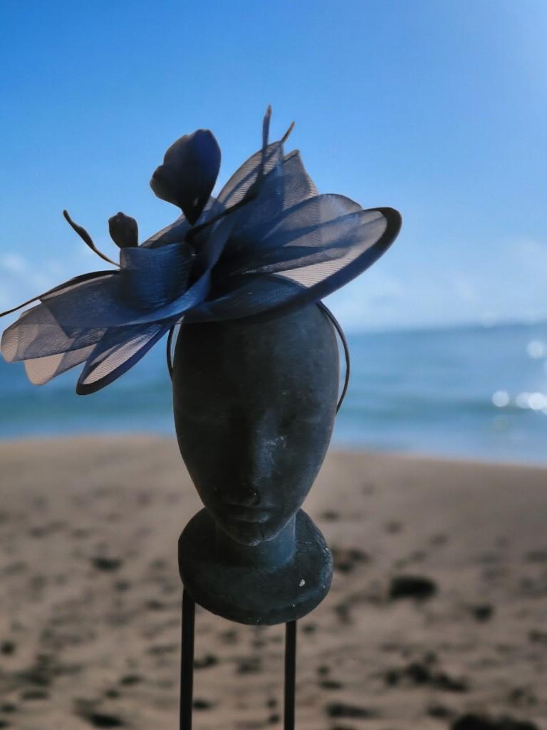 Product Introduction of Navy Juliette Fascinator 1
