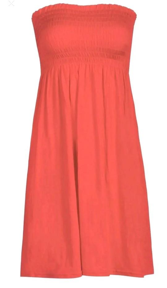 Product Introduction of STY Ladies Sheering Gather Boobtube Strapless Bandeau Summer Mini Dress Top Beachwear Coverup Holidays Casual Womenswear Comfort Basic Sleeveless Comfortable Style Chic Casual Wear 15