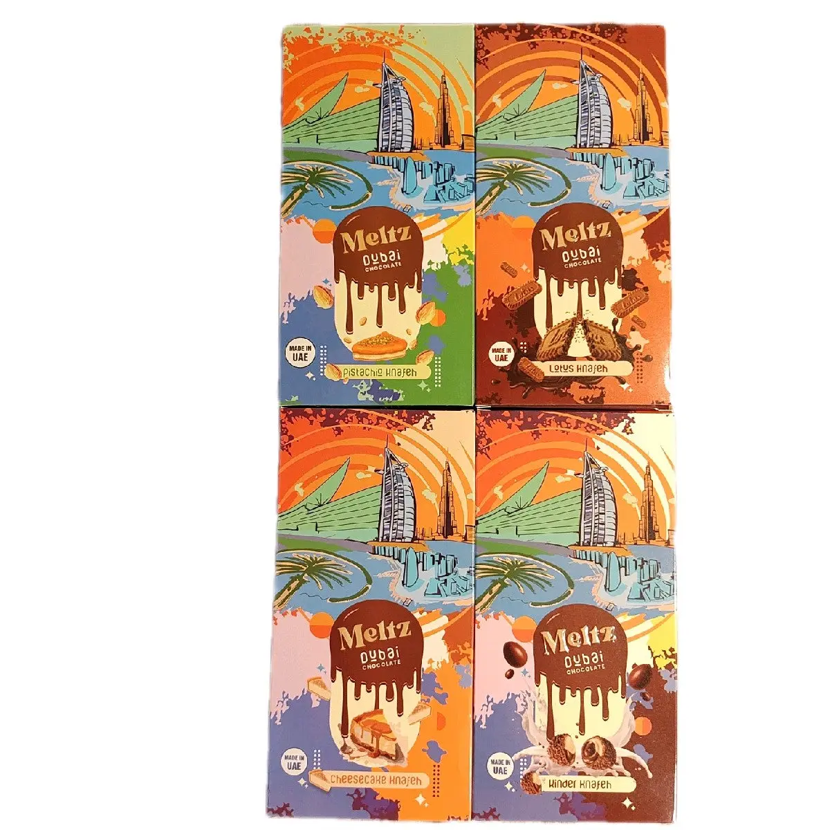 Dubai ORIGINAL Chocolate Bar - Meltz Knafeh Net Weight 192g - what one to choose?