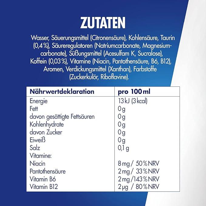 Red Bull Sugar Free Energy Drink 24 Cans x 250ml - Long Date, Sports & Energy Beverage red  bull 4