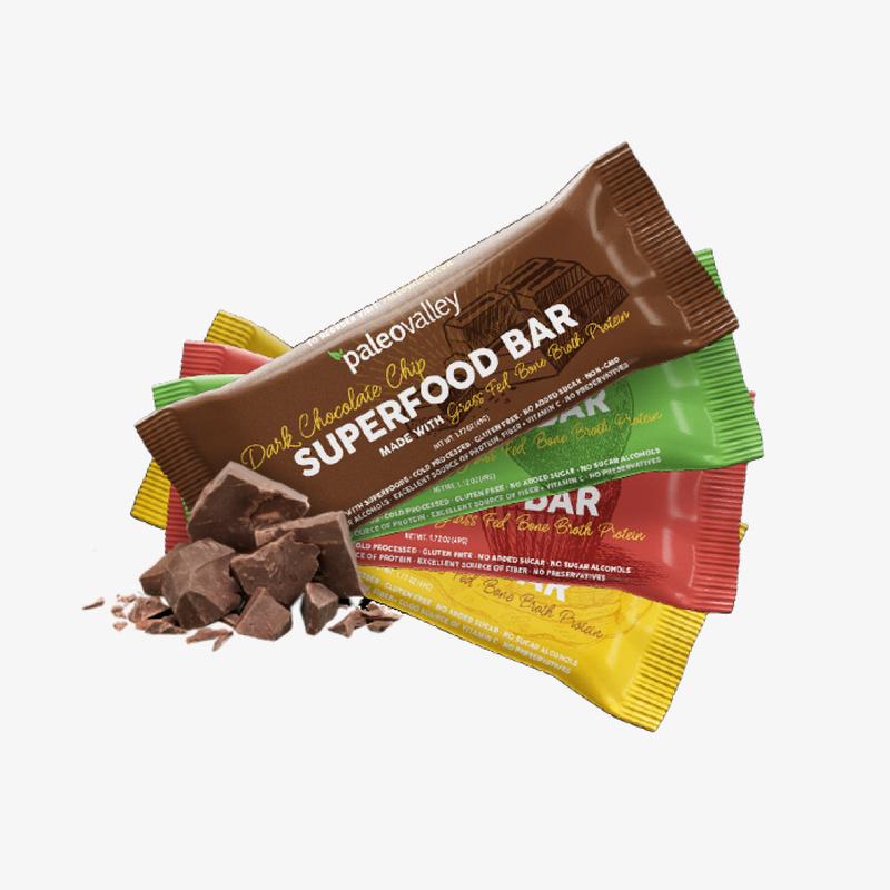 Superfood Bars Dark Chocolate Chip 0