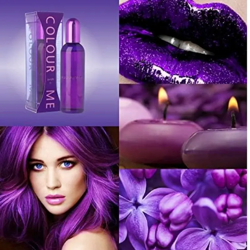 COLOUR ME Purple Perfume for Women - Eau de Parfum 50ml. 3