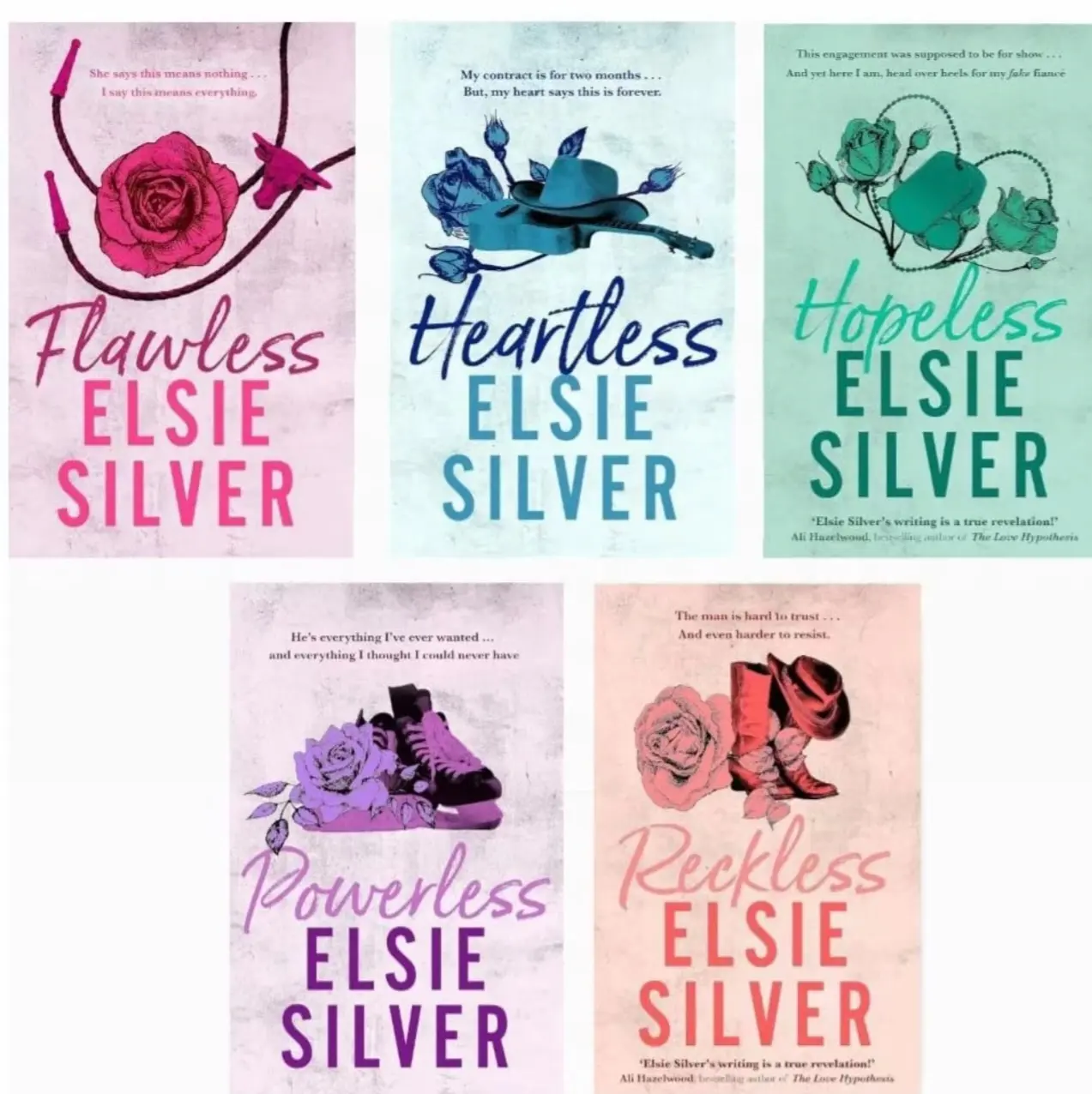 Chestnut Springs 5 book series by Elsie Silver flawless