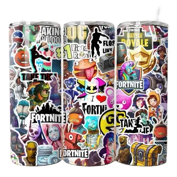Fortnite Gaming Tumbler - Perfect for Your Next Cup of Drinks - Drinkware  Stylish Beverage Portable Bottle Water Bottles