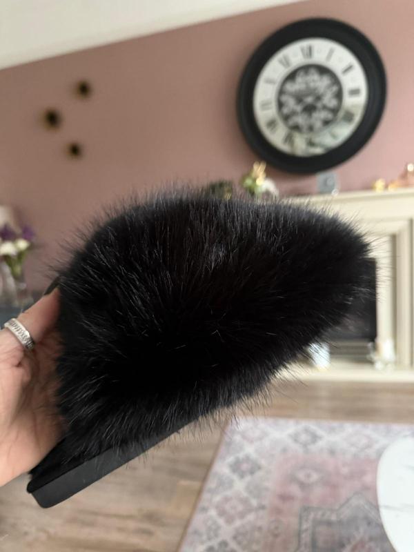 Extreme Fluffy faux Fur Slippers Women Footwear comfort Stylish Soft 5