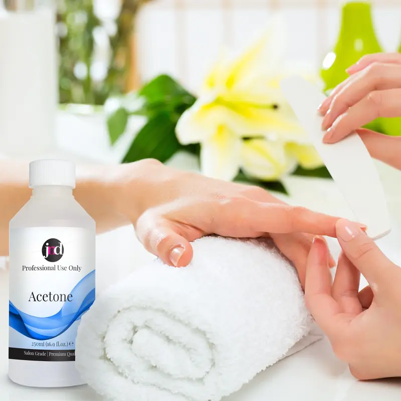 JND 100% Pure Acetone Gel / Nail Polish Remover - 250ml 2