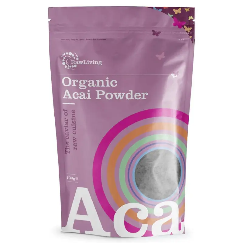 Organic Acai Powder Freeze Dried 100g - Nutritious & Rich in Fibre Protein