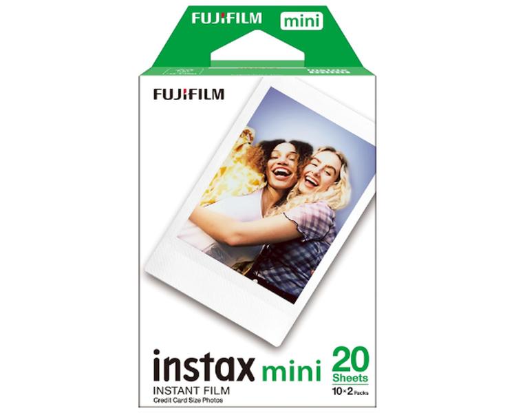 instax mini instant film White Border, 20 shot Pack, suitable for all mini cameras and printers 0