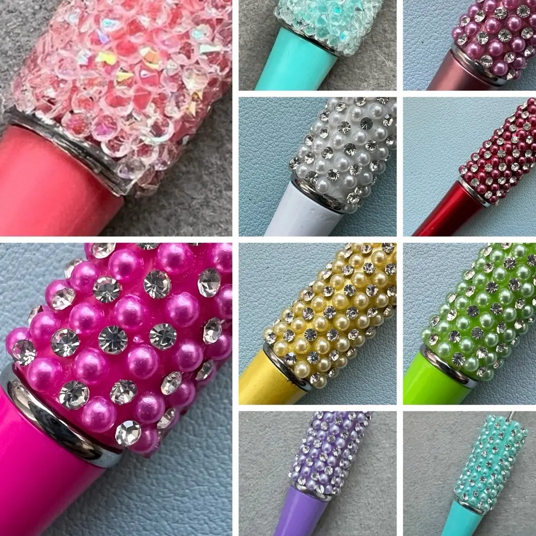 [PRP498] Rhinestone or Pearl WRAPPED PENS