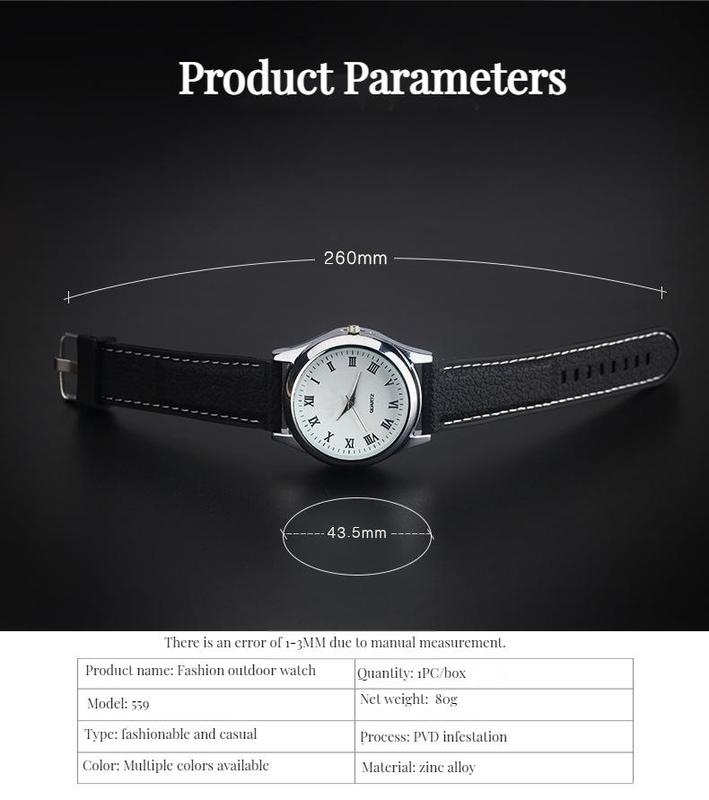 (Local Warehouse)Men's Fashion Watch,Type-C Rechargeable Adult Watch for Casual,Business,Boyfriend,Husband and Family Christmas Gift 1